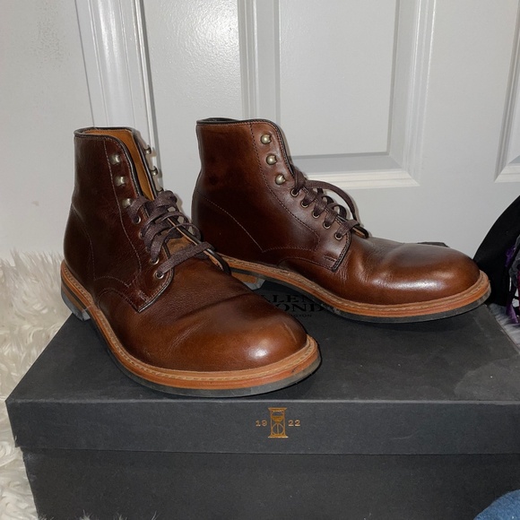 Allen Edmonds Higgins Mill Weather Proof Boot Men’s Size 9.5 D Brown - Picture 1 of 16